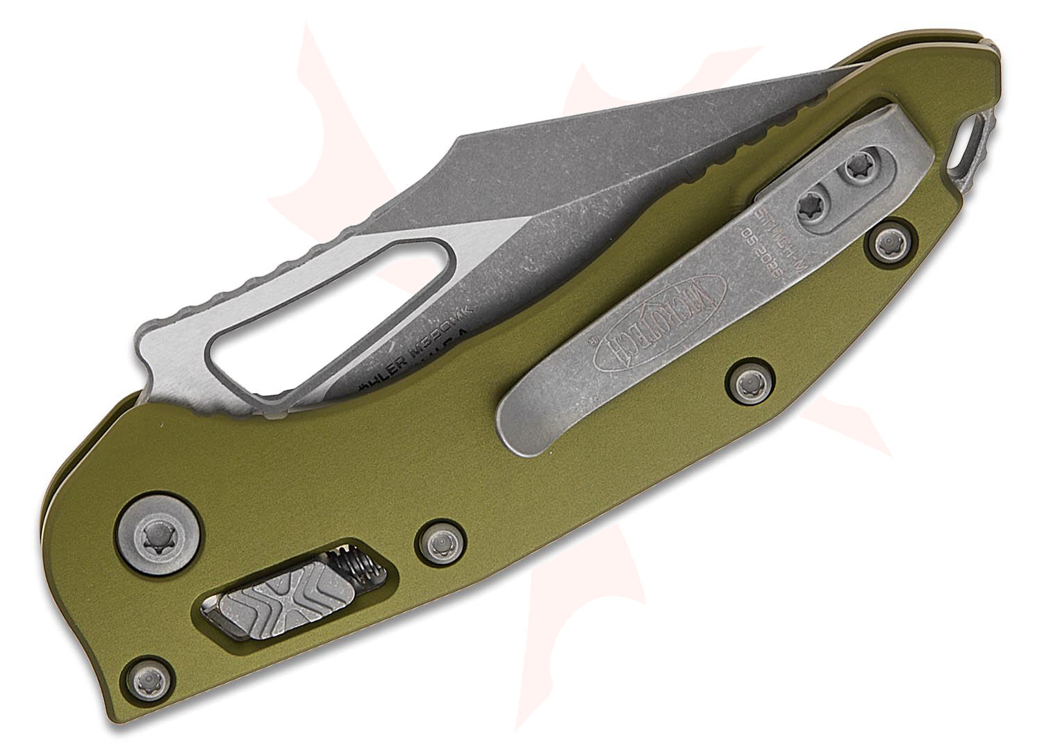 Microtech 169MRL-10APOD M-Stitch RAM-LOK Manual Folding Knife 3.05