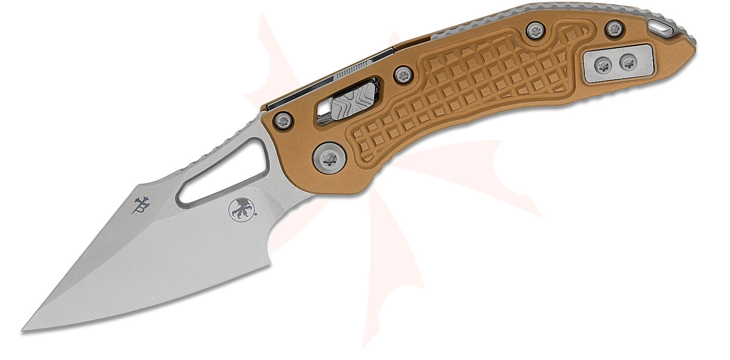 【マイリトルテイラー】 Microtech 169MRL-10FRTA M-Stitch RAM-LOK Manual Folding Knife 3.05