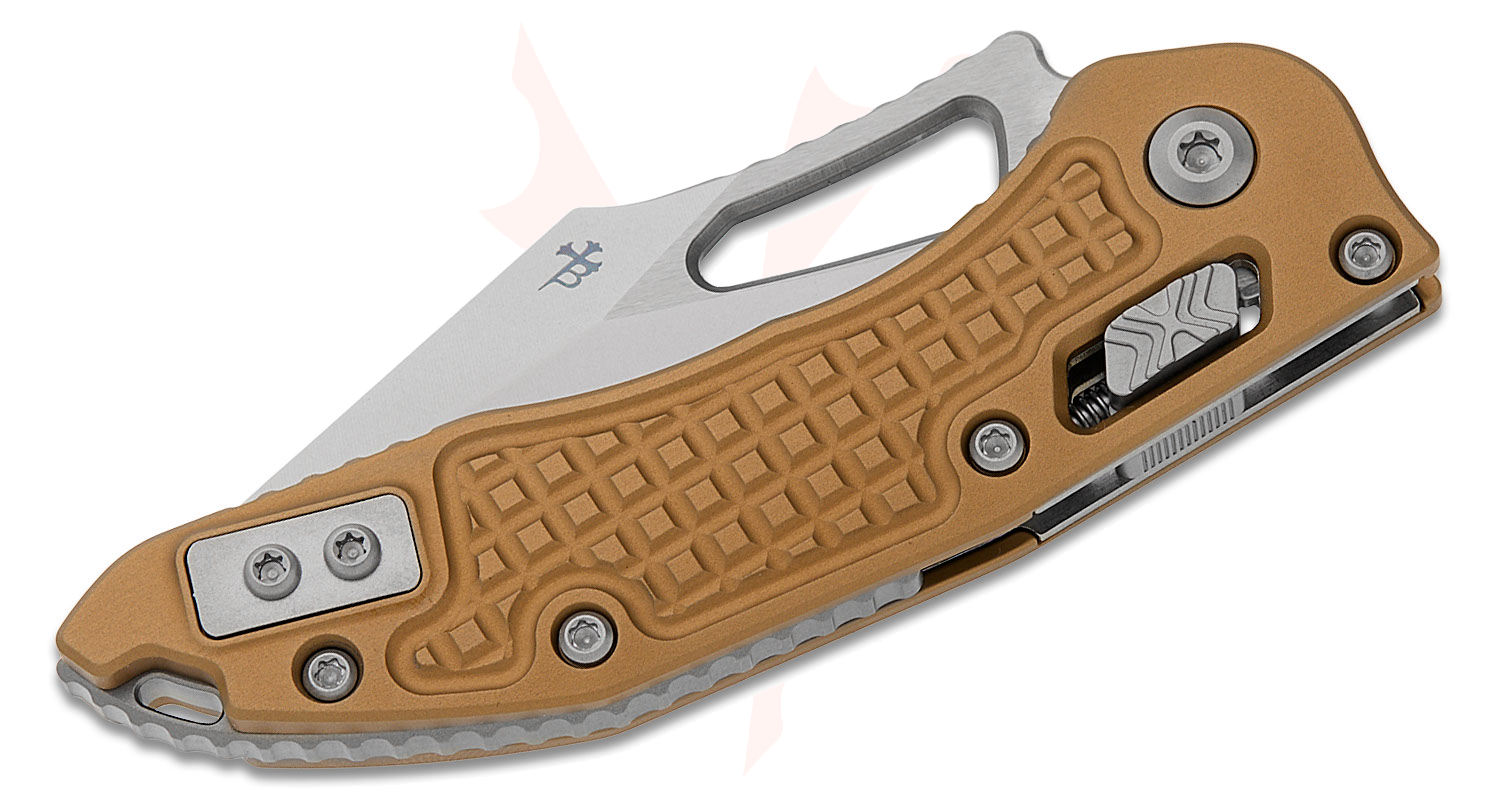 Microtech 169MRL-10FRTA M-Stitch RAM-LOK Manual Folding Knife 3.05