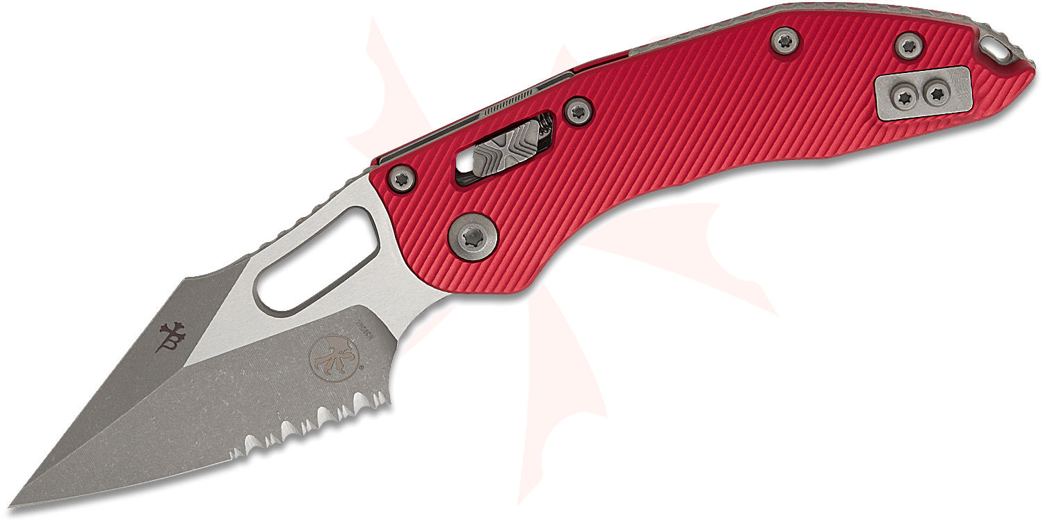 Microtech 169RL-11APFLRD Stitch RAM-LOK Manual Folding Knife 3.625