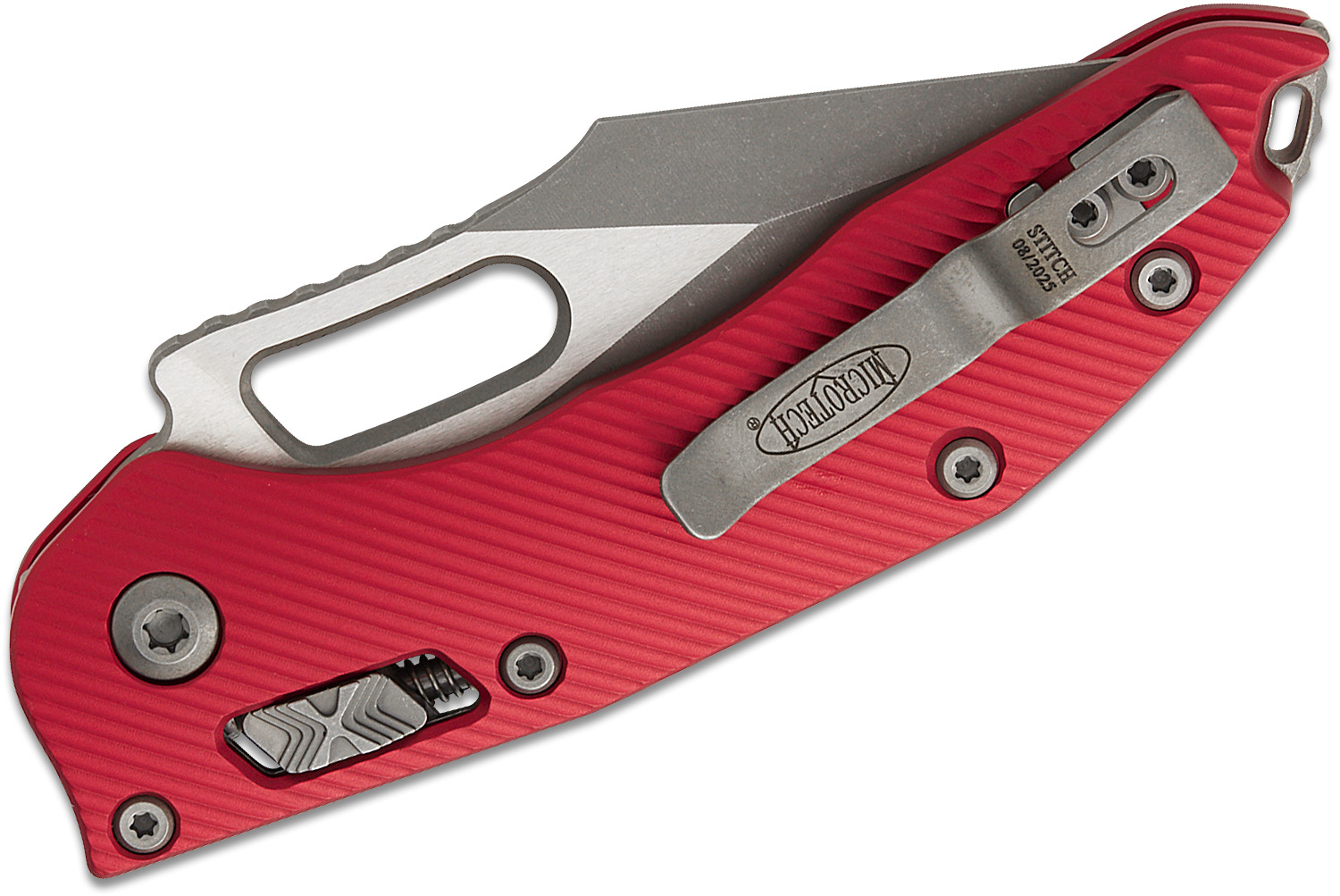 Microtech 169RL-11APFLRD Stitch RAM-LOK Manual Folding Knife 3.625