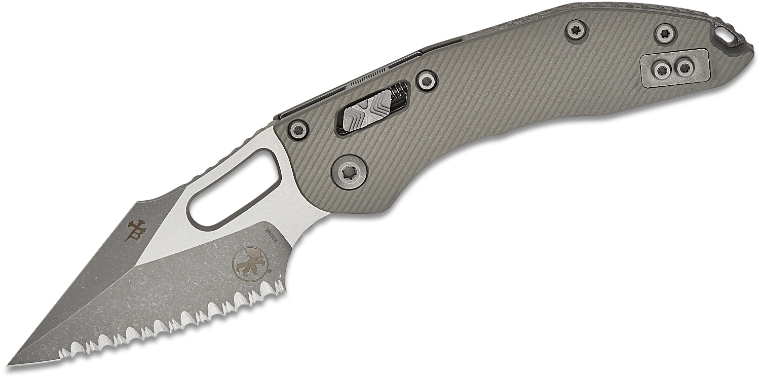 Microtech 169RL-12APFLNC Stitch RAM-LOK Manual Folding Knife 3.625