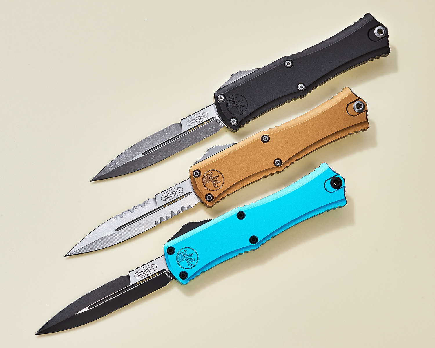 Microtech 1701M-10AP Hera II Mini OTF AUTO Knife 3" M390MK Apocalyptic ...