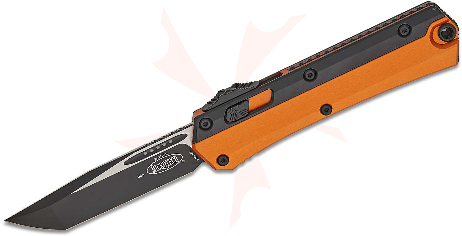 Microtech 185-1OR Glykon AUTO OTF Knife 3.75