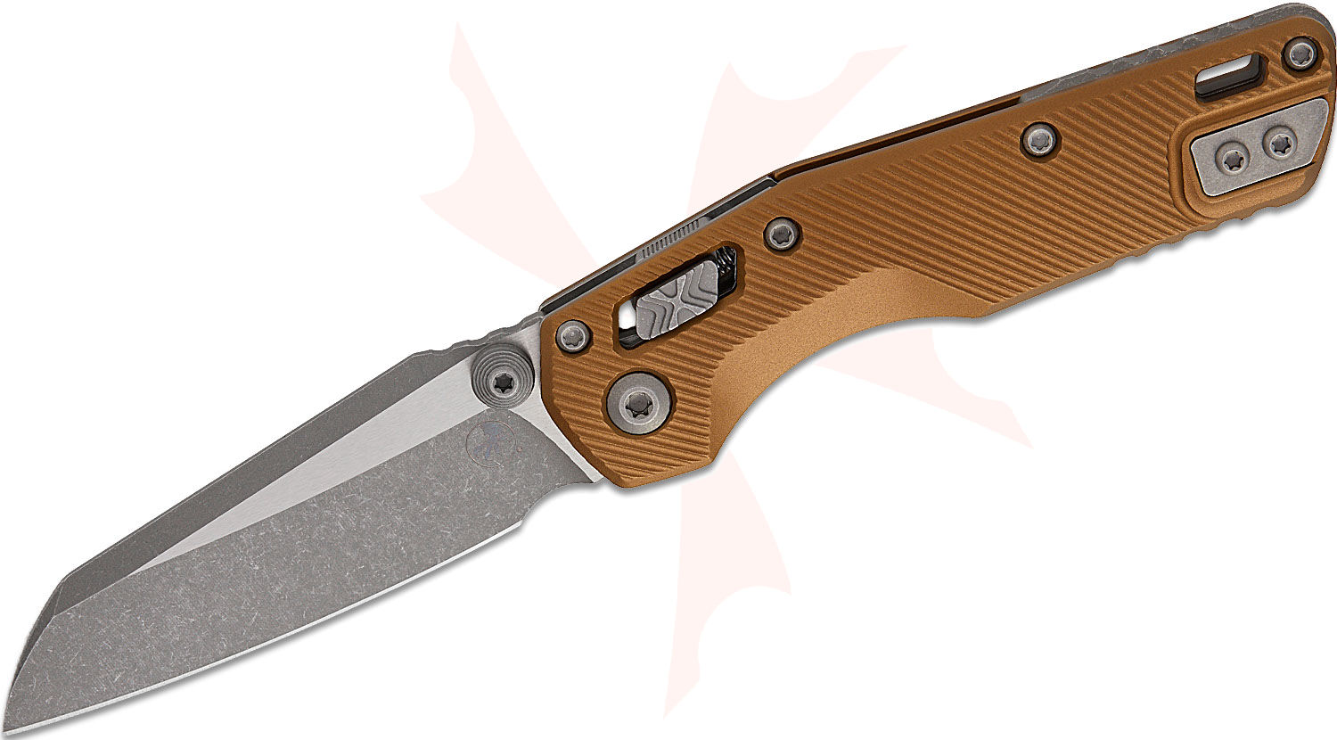 Microtech 210M-10APFLTA MSI Mini RAM-LOK Manual Folding Knife 3.19