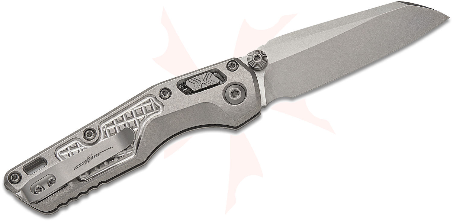 Titanium Microtech Microtech 210M-10FRMS1 Marfione Select MSI Mini RAM-LOK Manual Folding ...