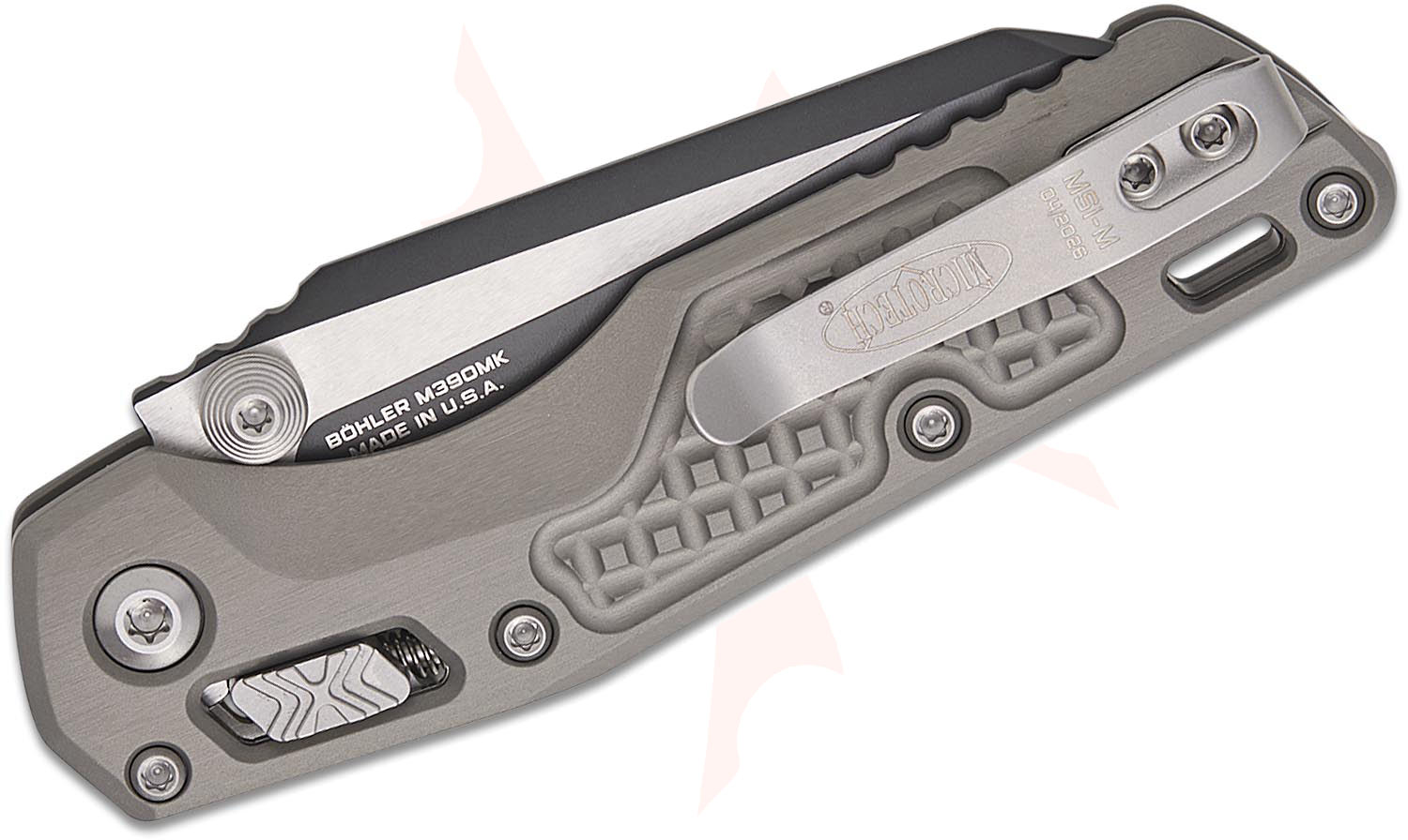 マクファーレン ミリタリーシリーズ3 陸軍M60射撃手 Microtech 210M-1FRNC MSI Mini RAM-LOK Manual Folding Knife 3.19