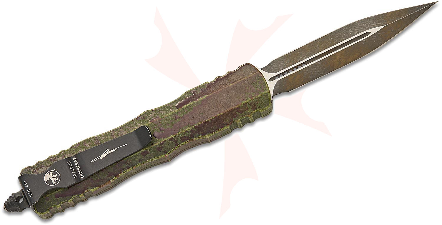 Microtech 225-1OBDS Signature Series Dirac AUTO OTF Knife 2.92" Bohler ...