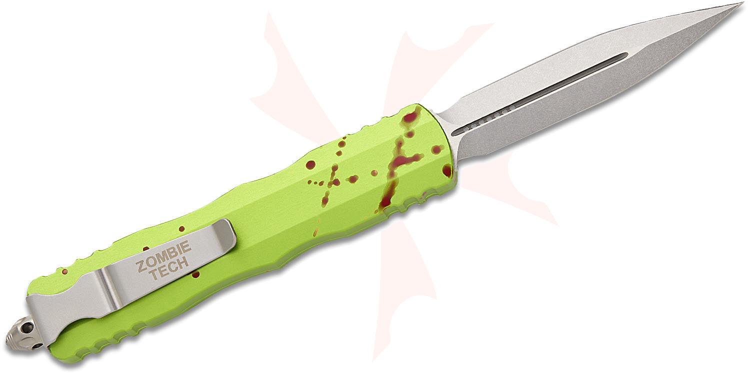 Microtech 227-10Z Dirac Delta AUTO OTF Knife 3.79