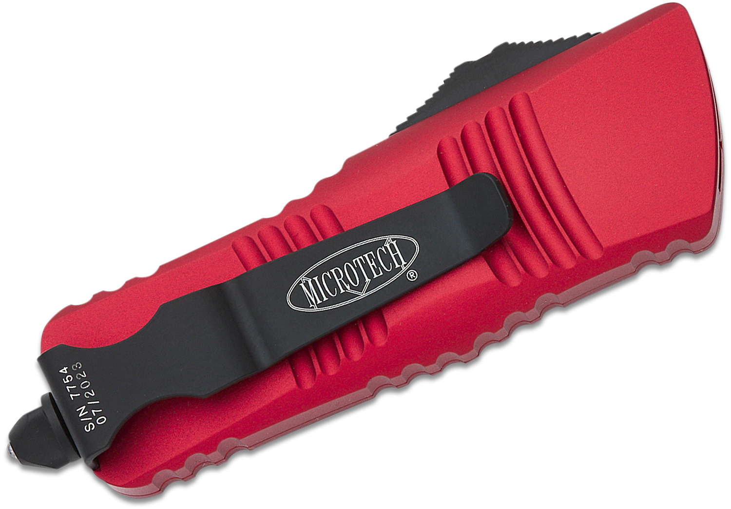 Microtech 238-2RD Troodon Mini OTF AUTO Knife 1.99" Black Double Combo ...