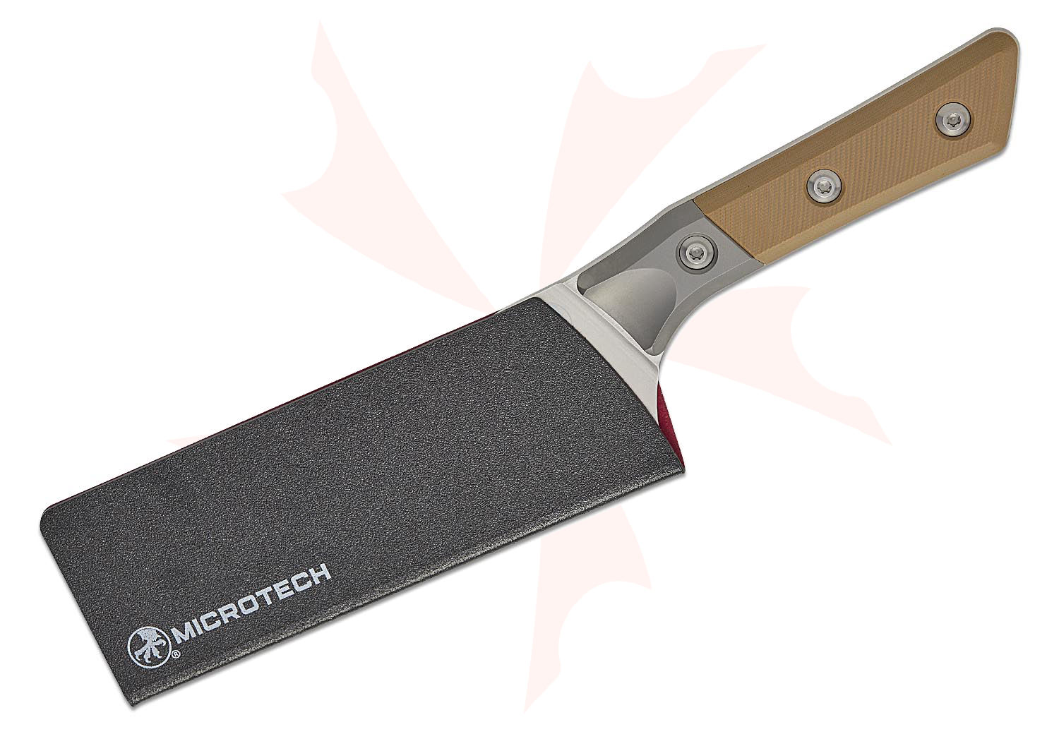 Microtech 3200b 10ce Kitchen Santoku Knife 6 M390mk Stonewashed Blade 