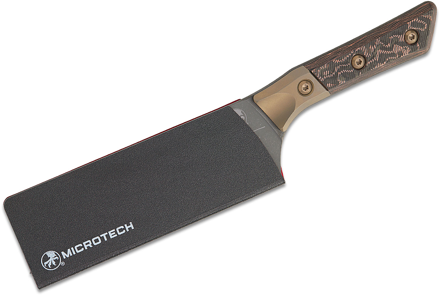 Microtech Kitchen Microtech 3200B-1DLCLWCFS Signature Series Kitchen Santoku Knife 6 ...