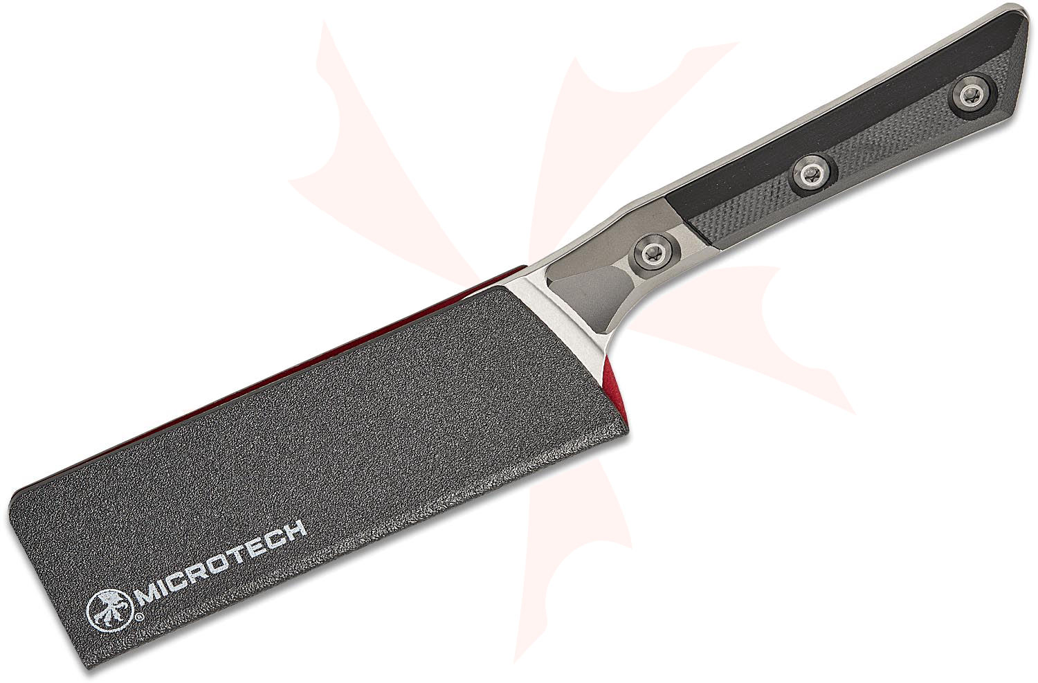 Microtech Kitchen Microtech 3300B-10BK Kitchen Santoku Knife 4.2
