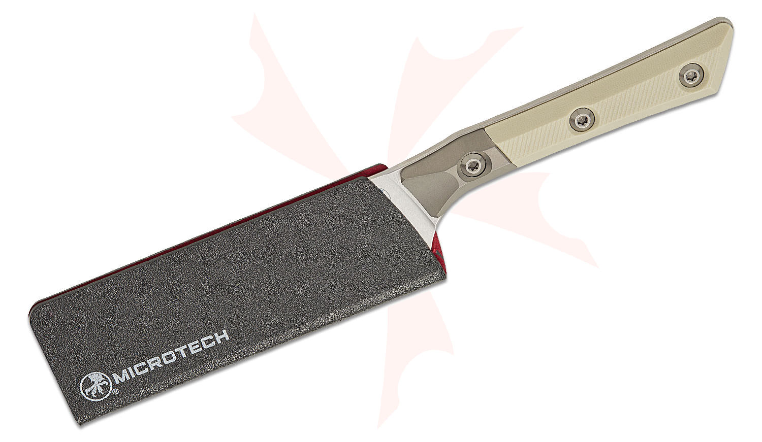 Microtech 3300b 10iv Kitchen Santoku Knife 42 M390mk Stonewashed 
