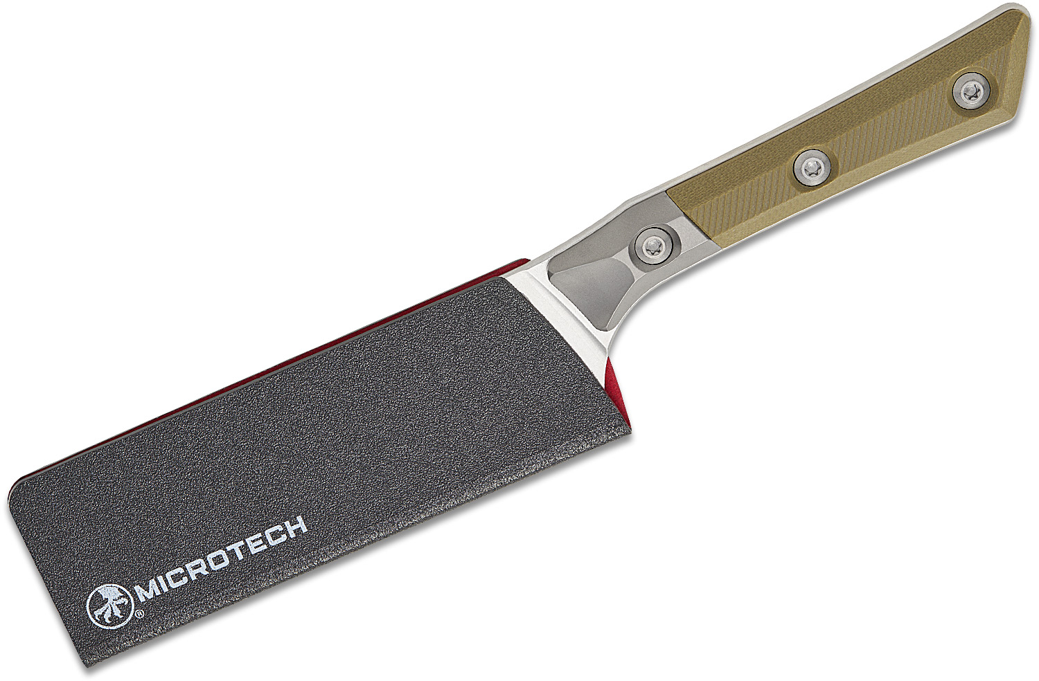 Microtech 3300b 10od Kitchen Santoku Knife 42 M390mk Stonewashed 