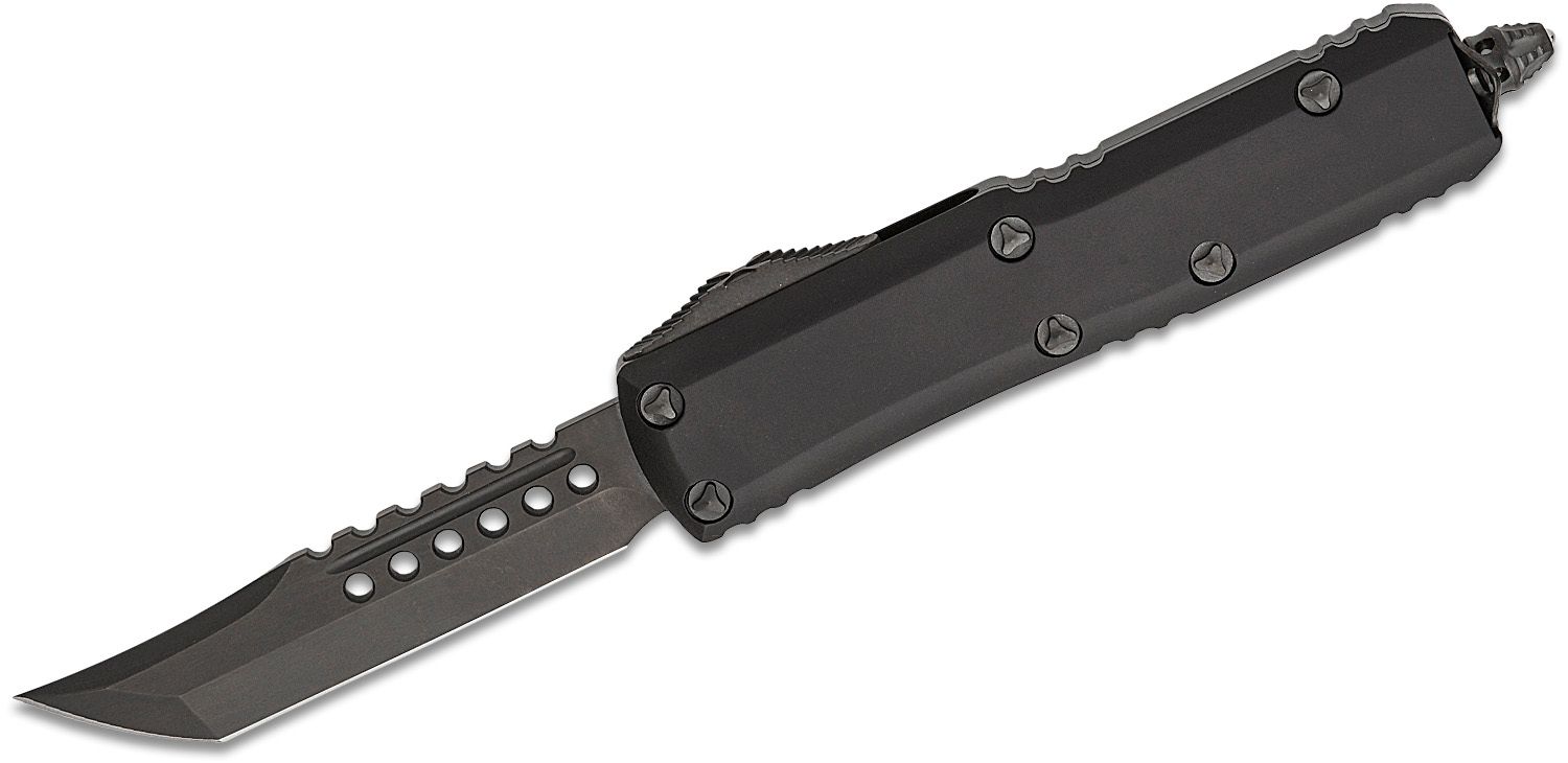 Microtech 719-1DLCTSH Signature Series UTX-85 Shadow AUTO OTF Knife 3 ...