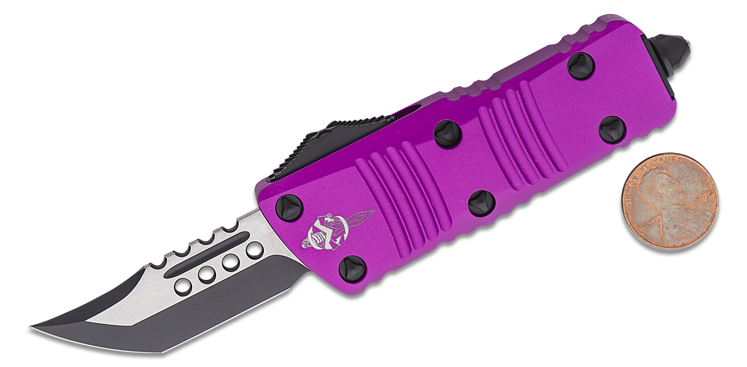 Microtech 819-1VIS Signature Series Troodon Mini OTF AUTO Knife