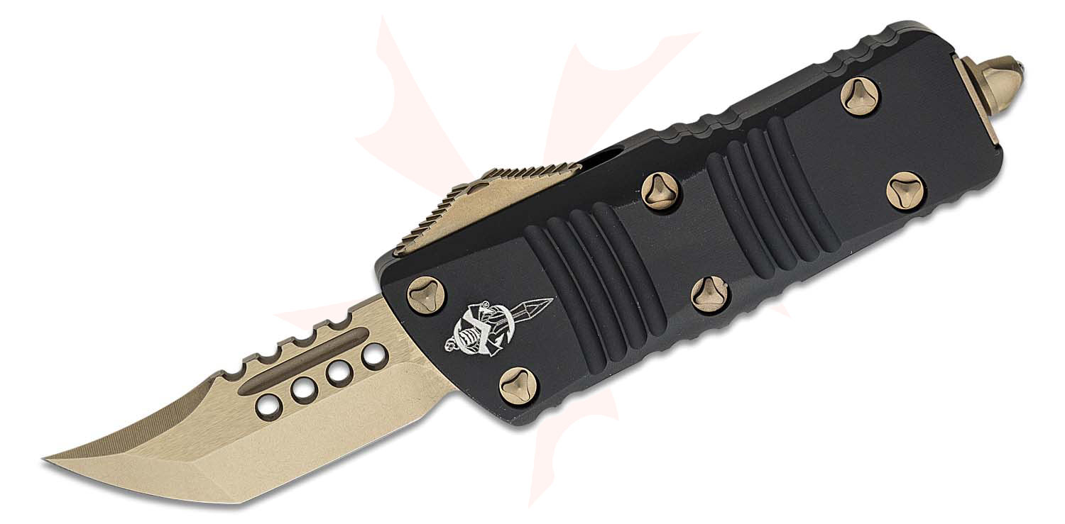 テンダーロイン　ハーフチノ Microtech 819-13S Signature Series Troodon Mini OTF AUTO Knife