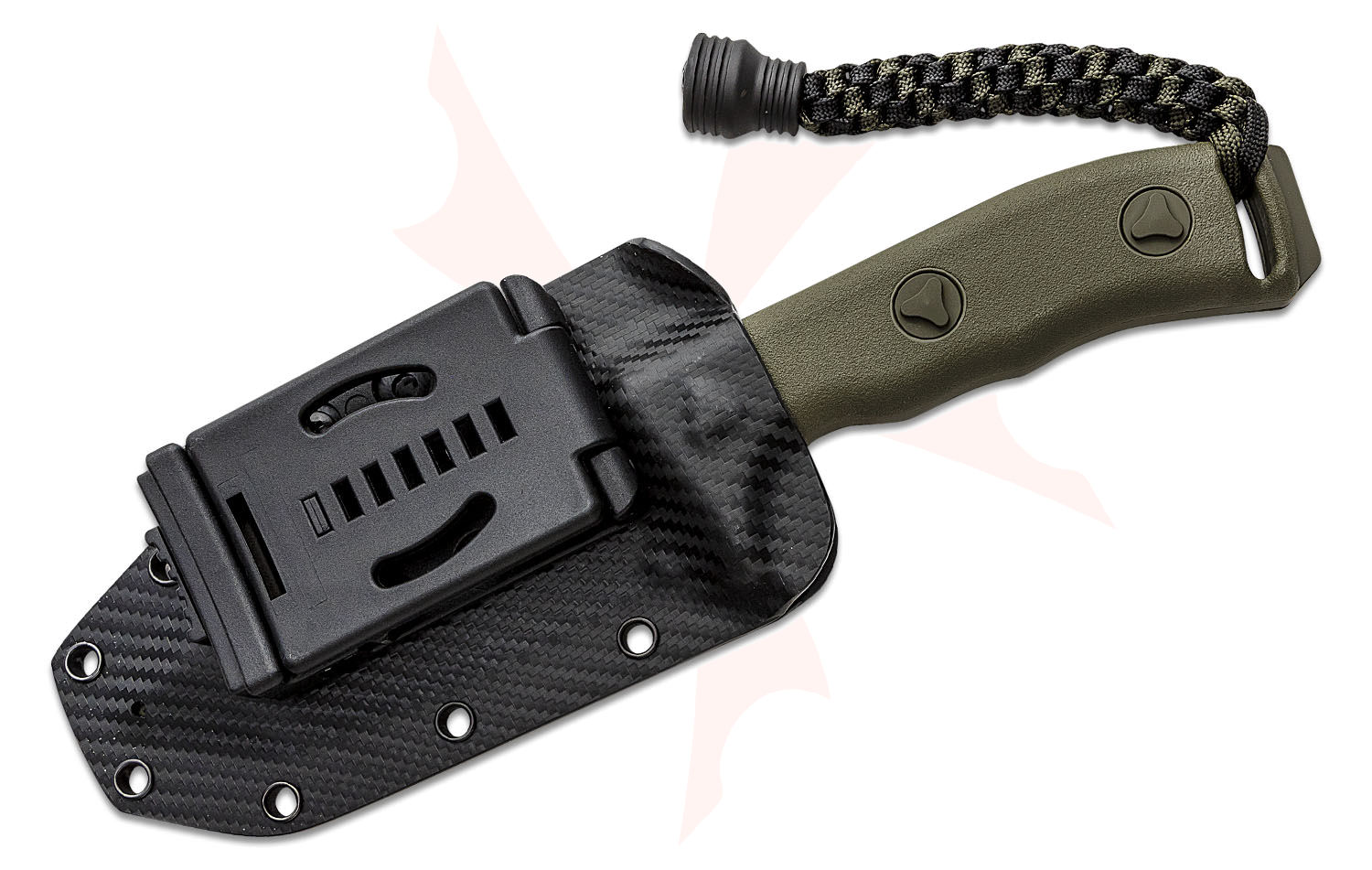 Microtech 103-1OD Currahee Combat Fixed Blade Knife 4.75" OD Green ...