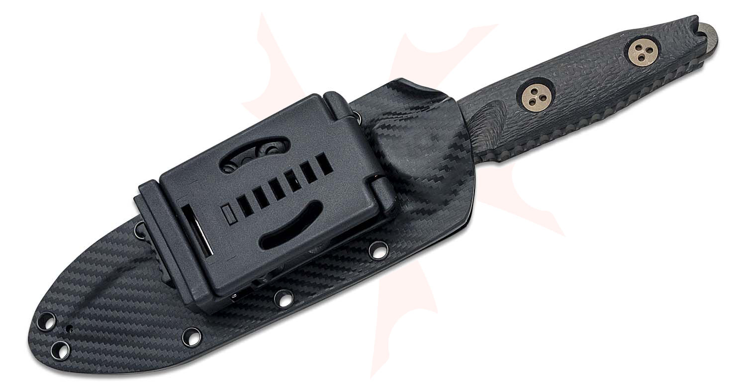 Microtech 114-1DLCCFS Signature Series Socom Alpha Fixed Blade Knife 5. ...