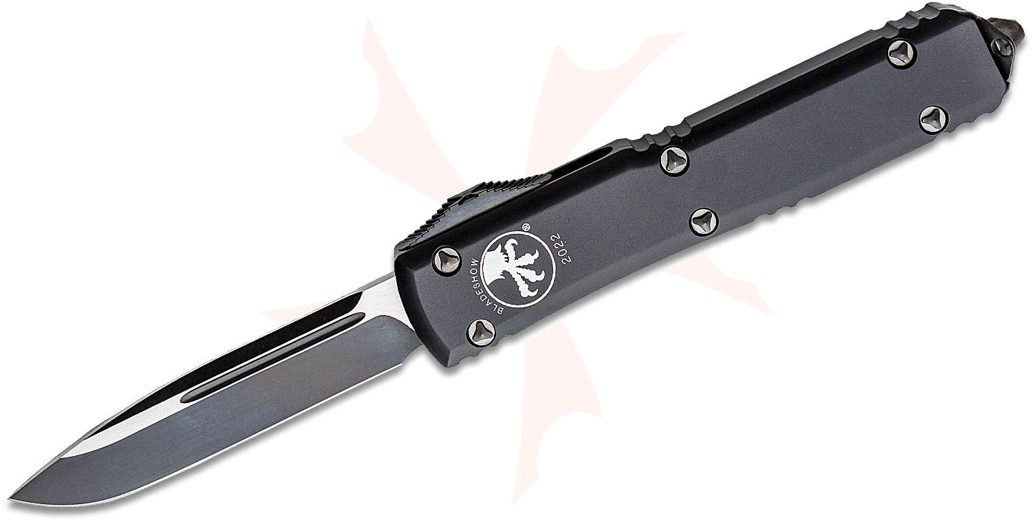 Microtech BLADE Show 2022 Special Ultratech AUTO OTF Knife 3.46" Black ...
