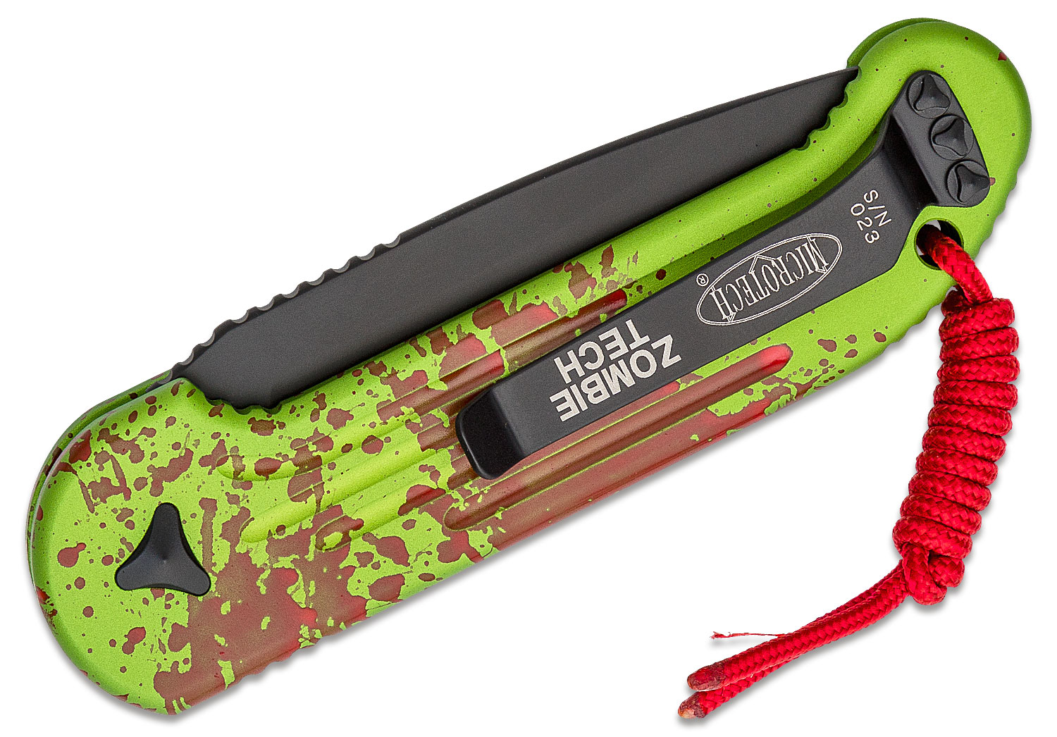 Microtech 135-1Z Zombie LUDT AUTO 3.375