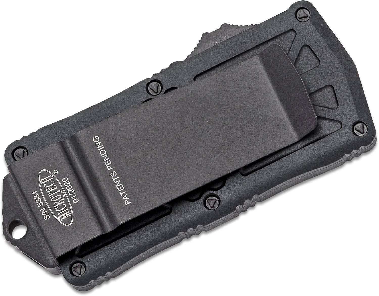 Microtech 157-1T Exocet Tactical OTF Money Clip AUTO Knife 1.98