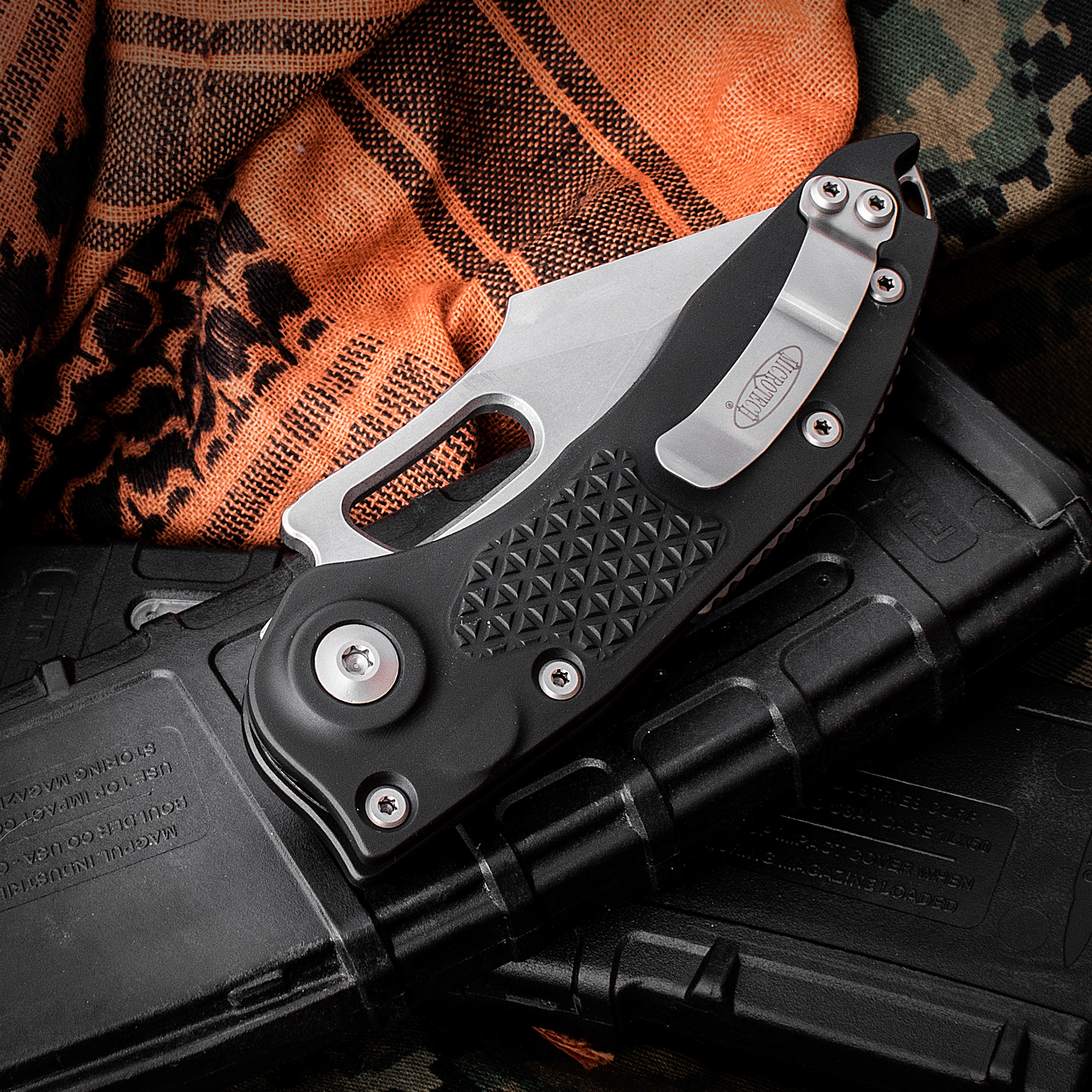 Microtech/Borka Blades 169-11 AUTO Stitch 3.625