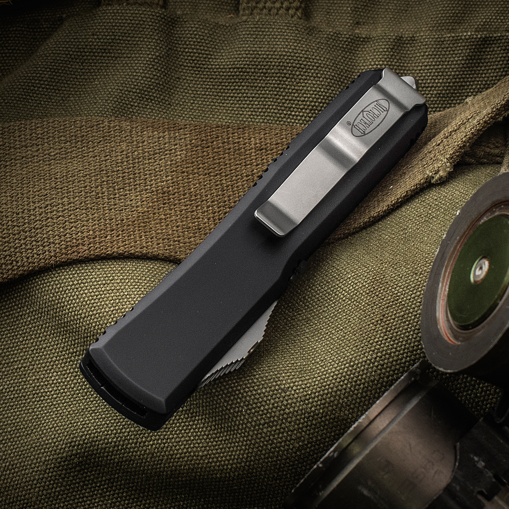 Microtech BLADE Show 2017 Special Ultratech AUTO OTF 3.46" Elmax Double