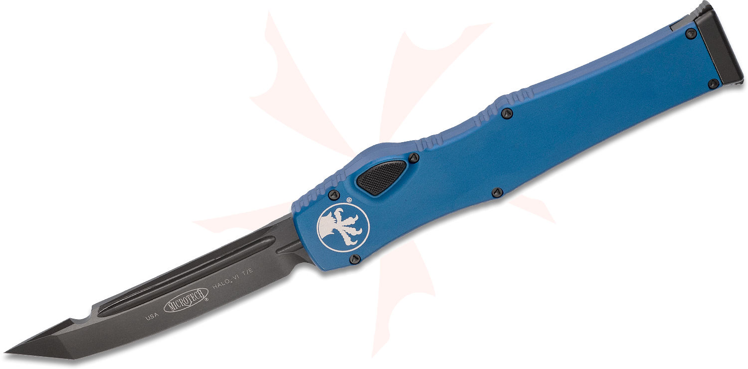 Microtech 250-1DLCBLS Signature Series Halo VI AUTO OTF 4.4