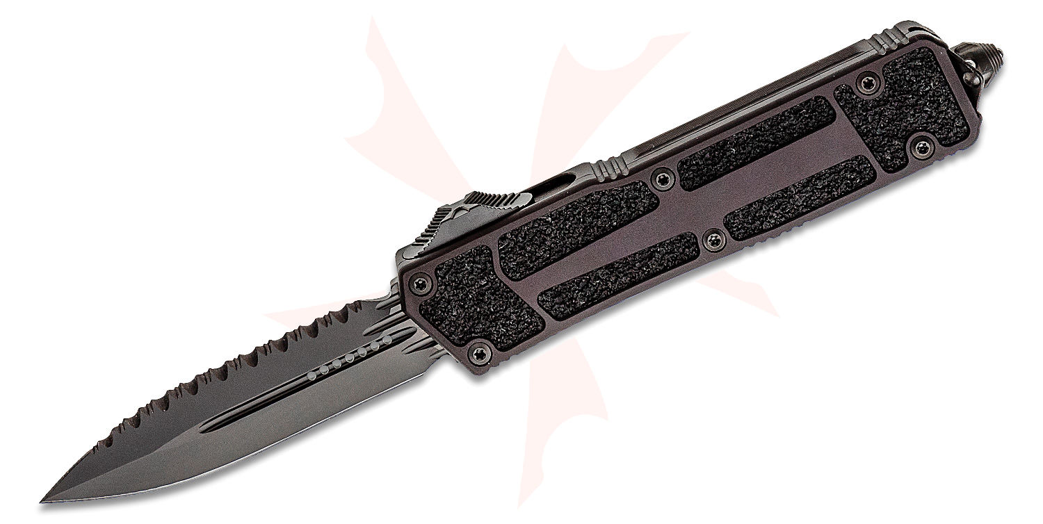 Microtech 280-3DLCTSH Signature Series Scarab II Shadow AUTO OTF