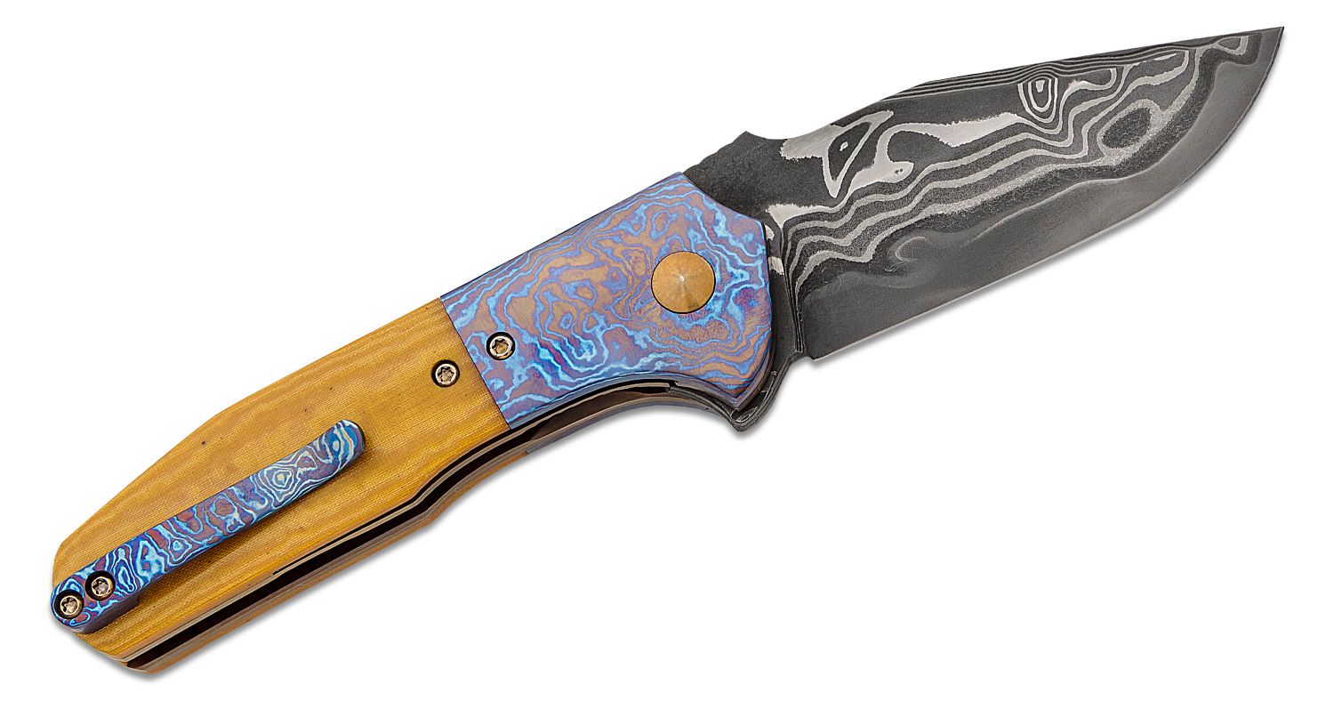 Mike Shiffer Custom Overlord Flipper Knife 3.5