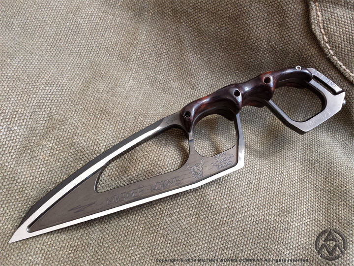 Miltner Adams MA-4/II XBOND Titanium and S30V (Explosion