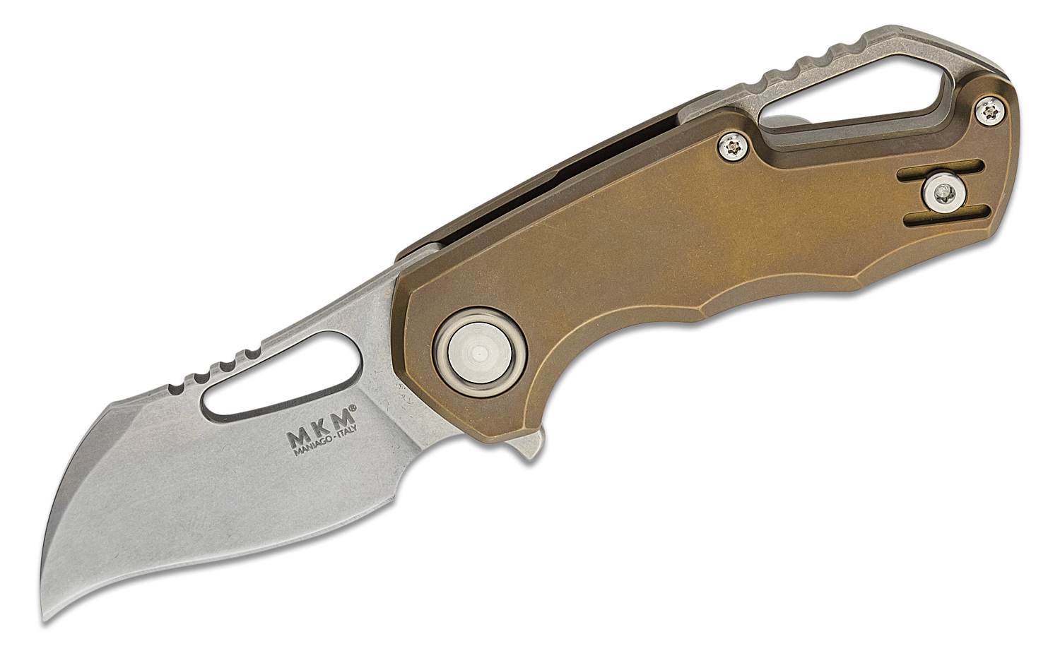 MKM FOX Knives Jesper Voxnaes Isonzo Flipper Knife 2.25