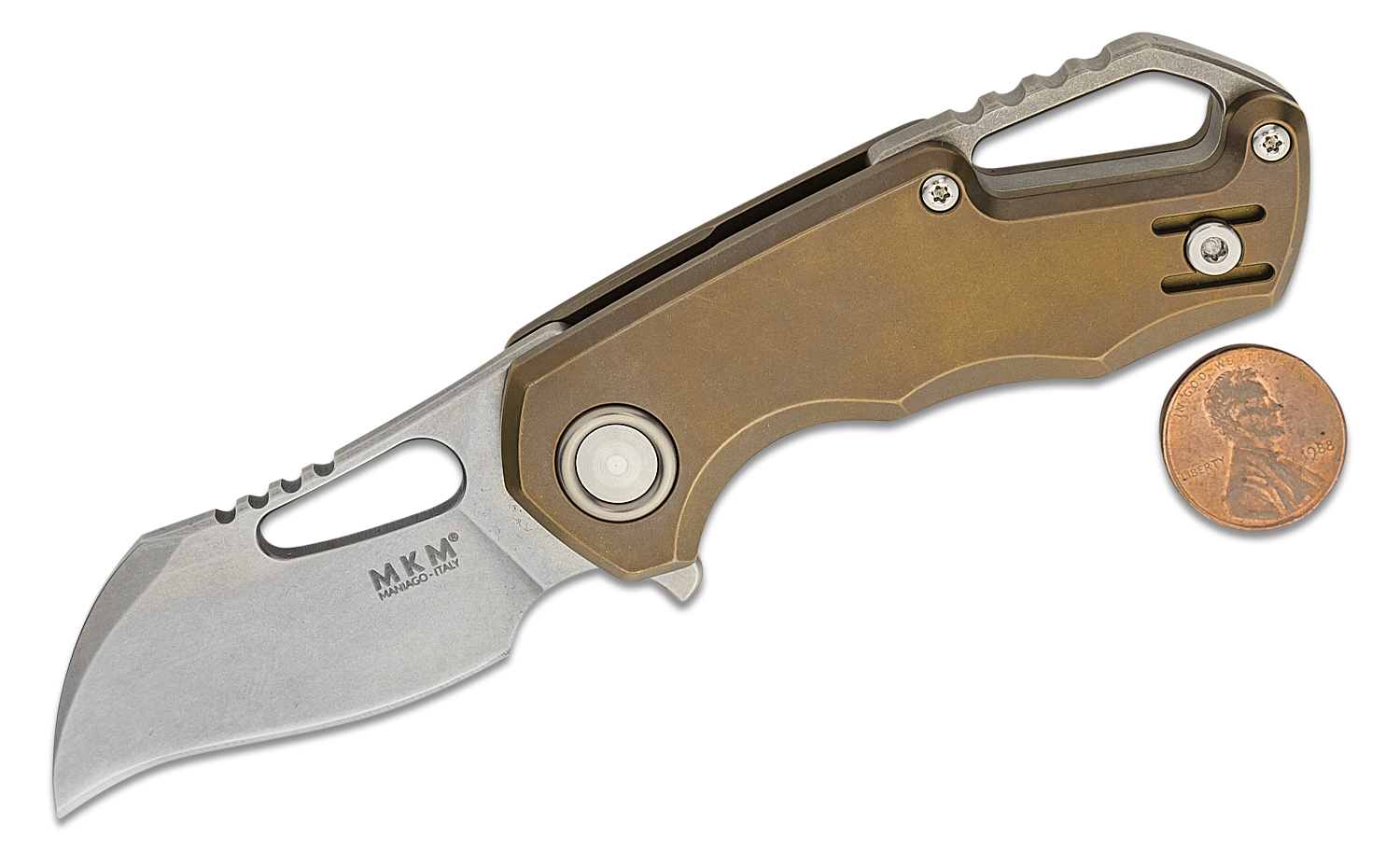 モーモン MKM FOX Knives Jesper Voxnaes Isonzo Flipper Knife 2.25