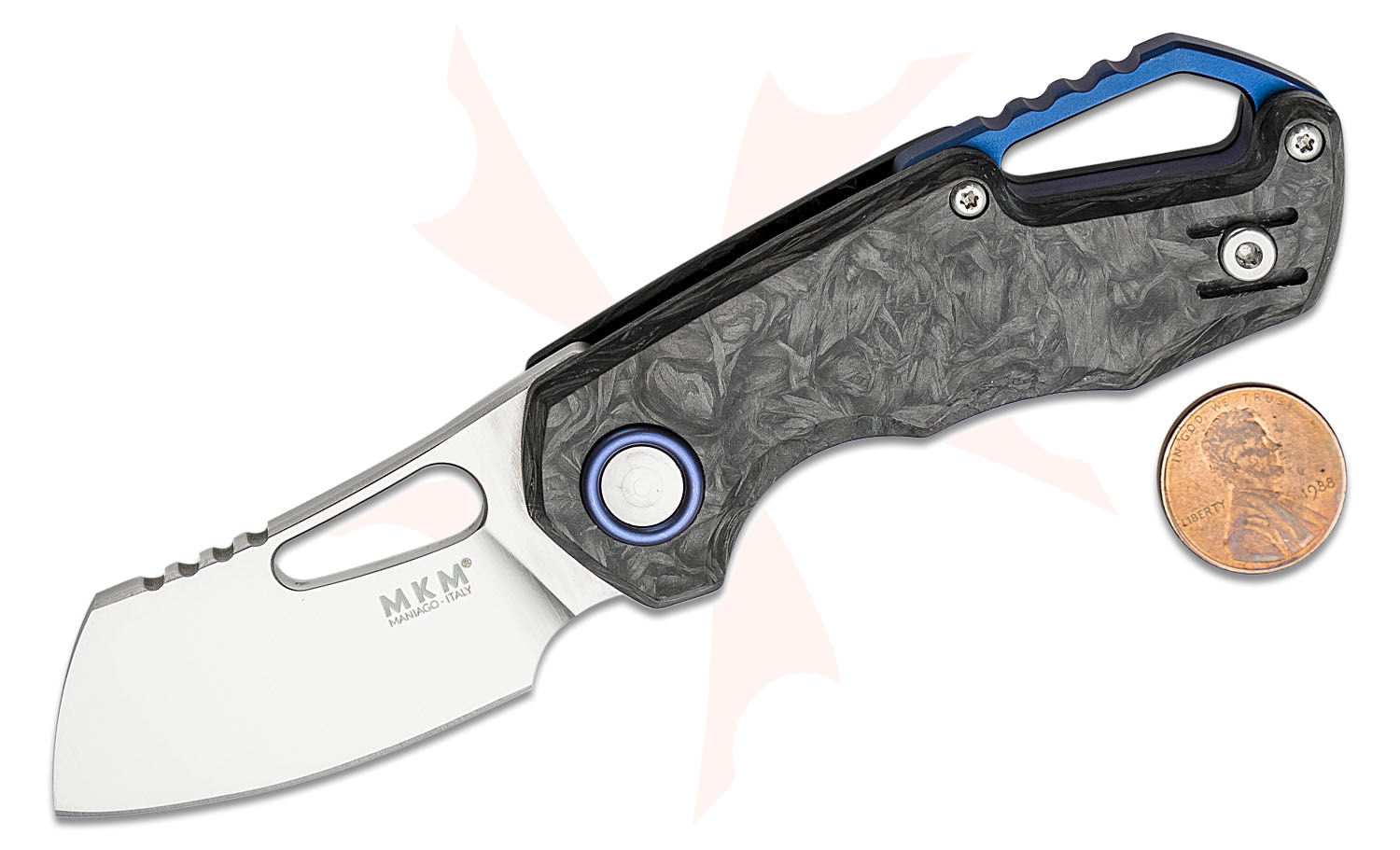 MKM FOX Knives Jesper Voxnaes Isonzo Flipper Knife 2.25