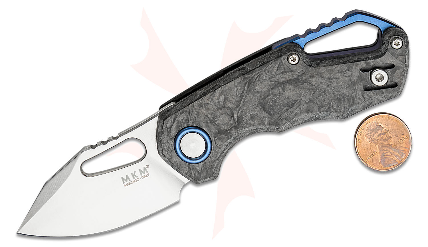 MKM FOX Knives Jesper Voxnaes Isonzo Flipper Knife 2.25