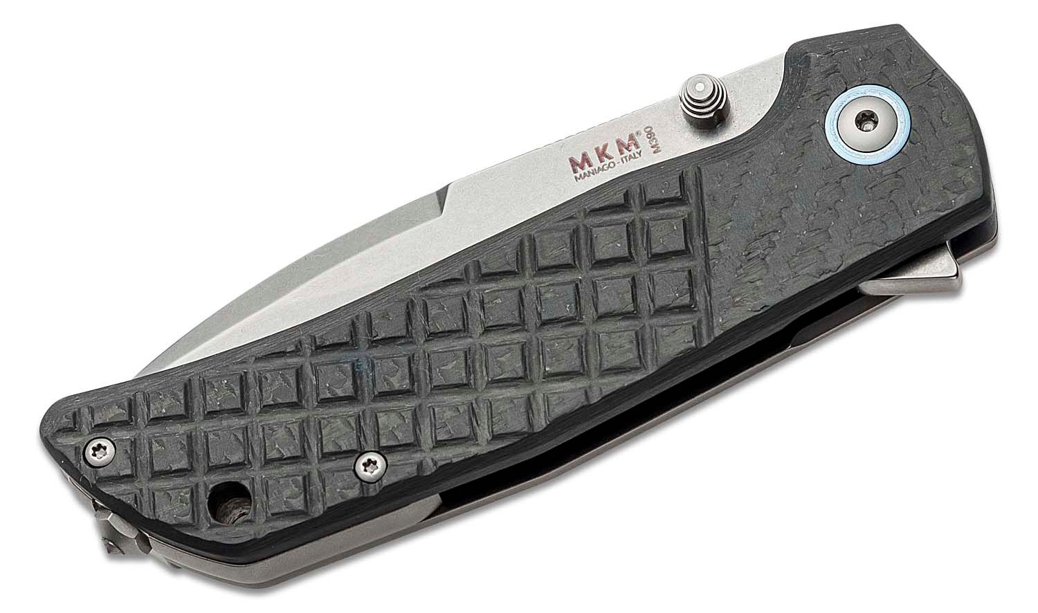 MKM Mercury Knives Bob Terzuola Maximo Flipper Knife 3.23" M390 ...