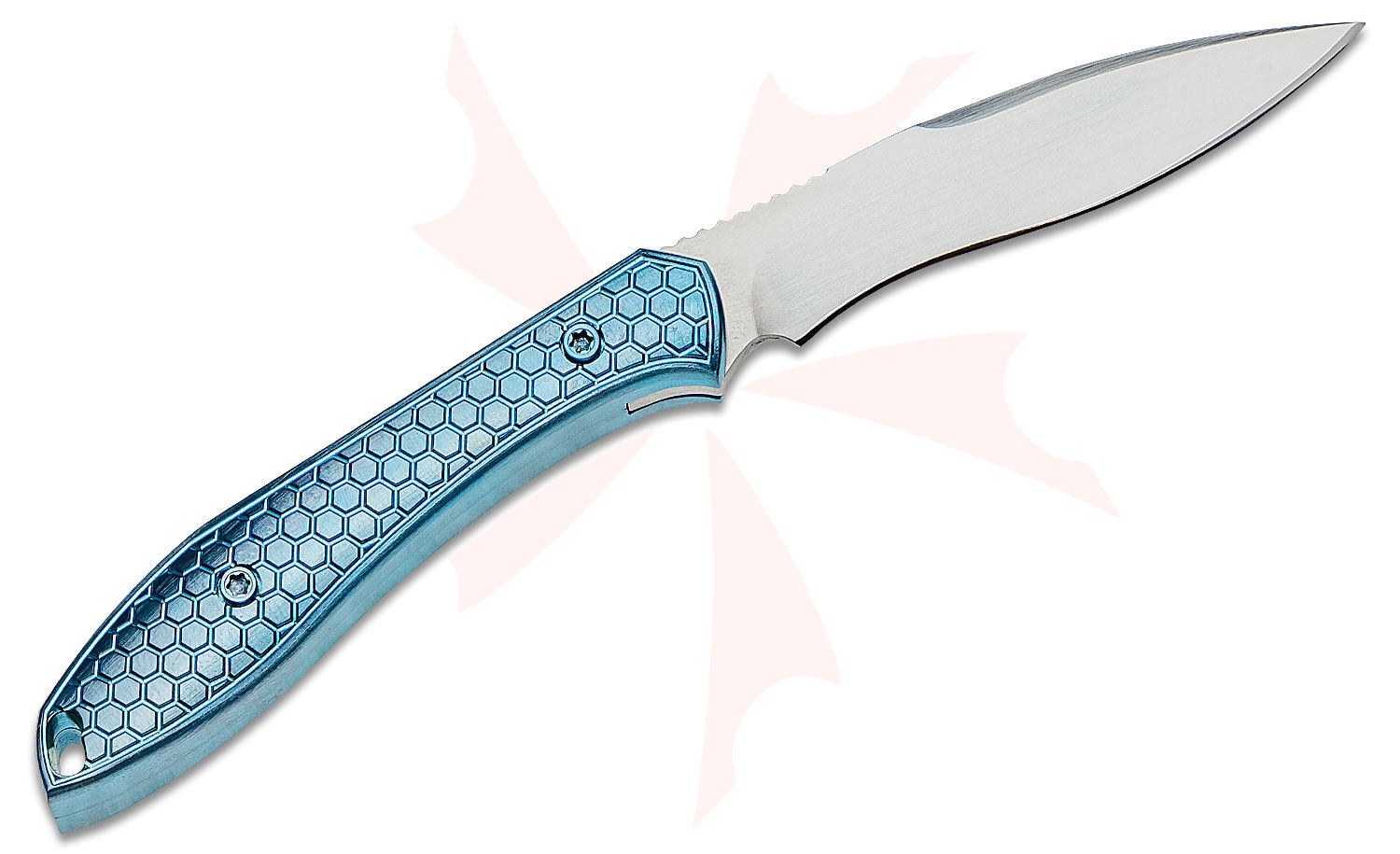 Jerry Moen Custom Mini Mongoose Pocket Fixed Blade Knife 2.5