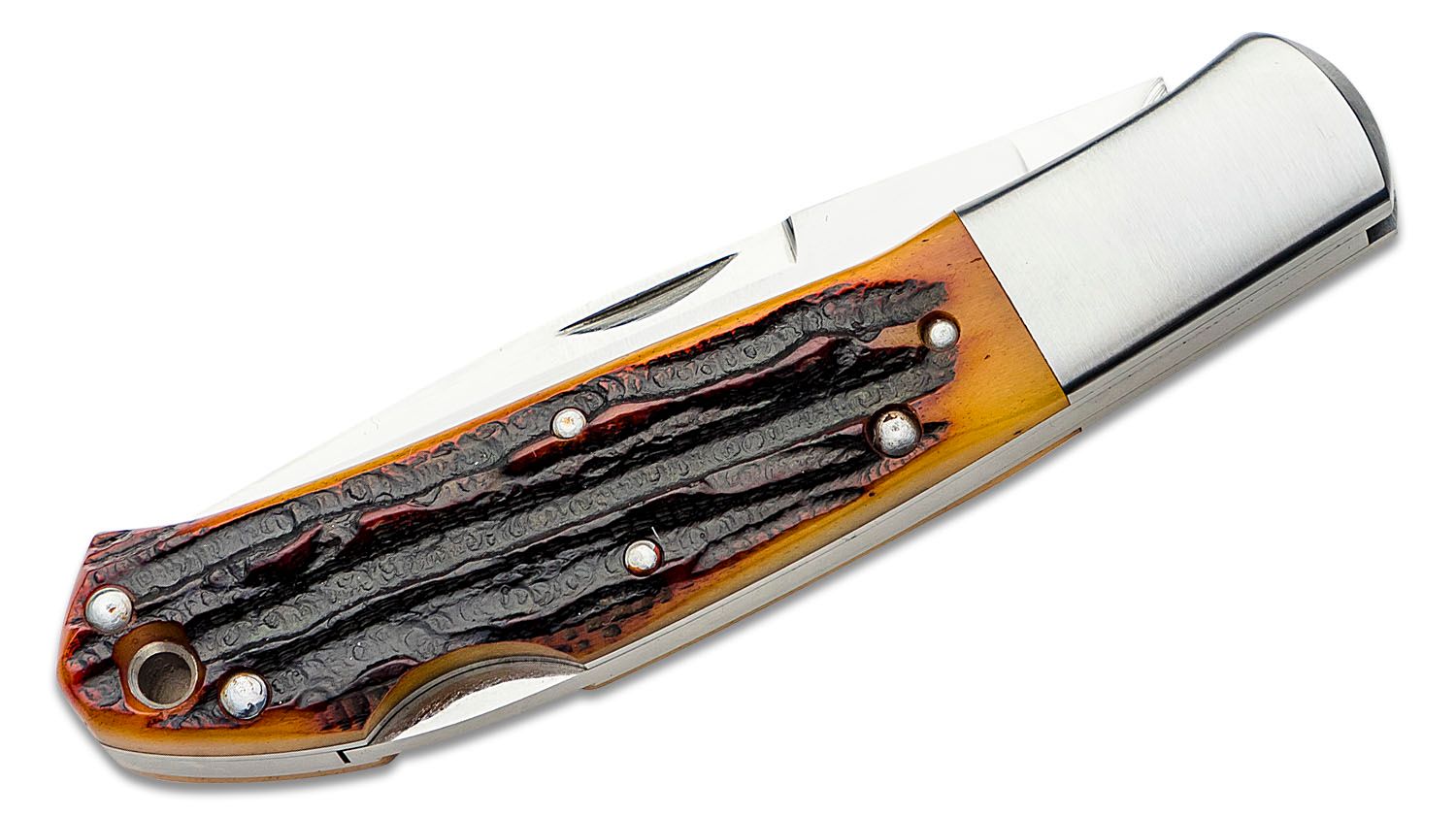 Moki Kronos Folder with Jigged Bone Handle and 3.2