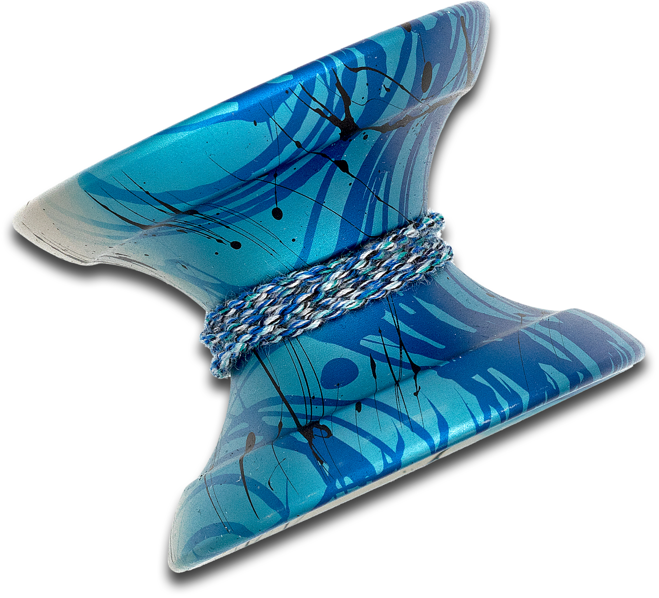 MonkeyfingeR Design Caesar Return Top Yo-Yo, Blue Fade