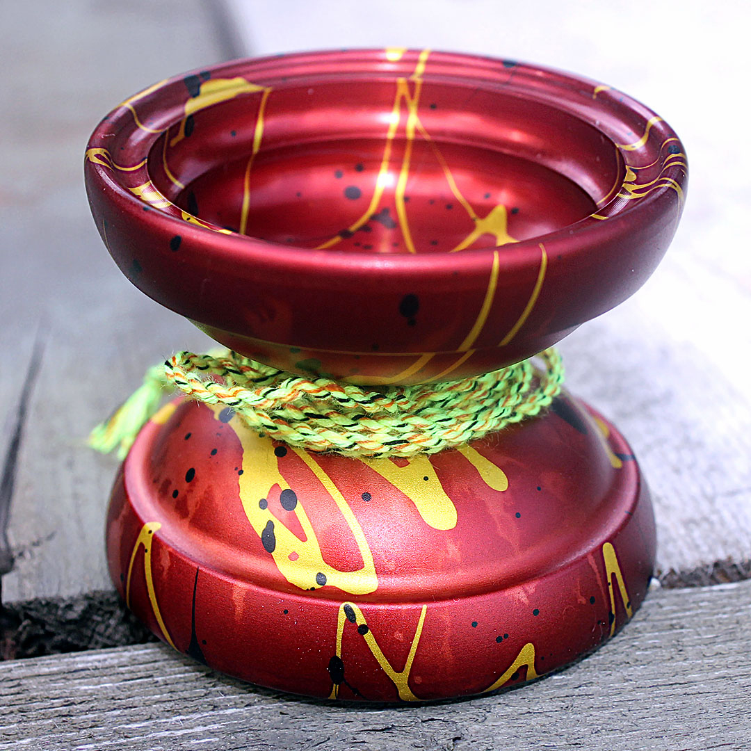 Prime 8 MonkeyFingeR Design (7075) Bグレード MonkeyfingeR Design Prime8 Return Top Yo-Yo, Curious George