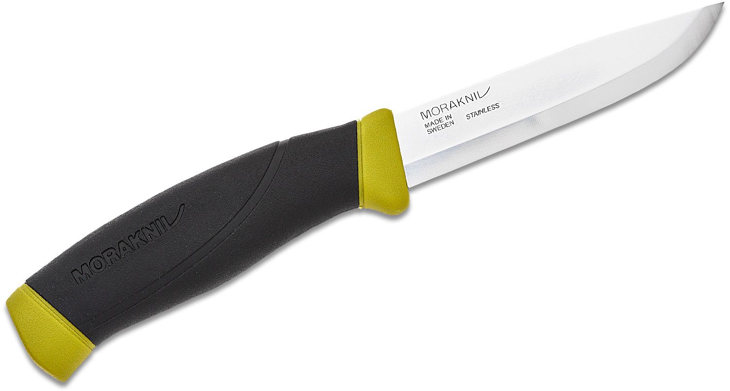 Morakniv Mora of Sweden Olive Green Companion Knife 4 Stainless