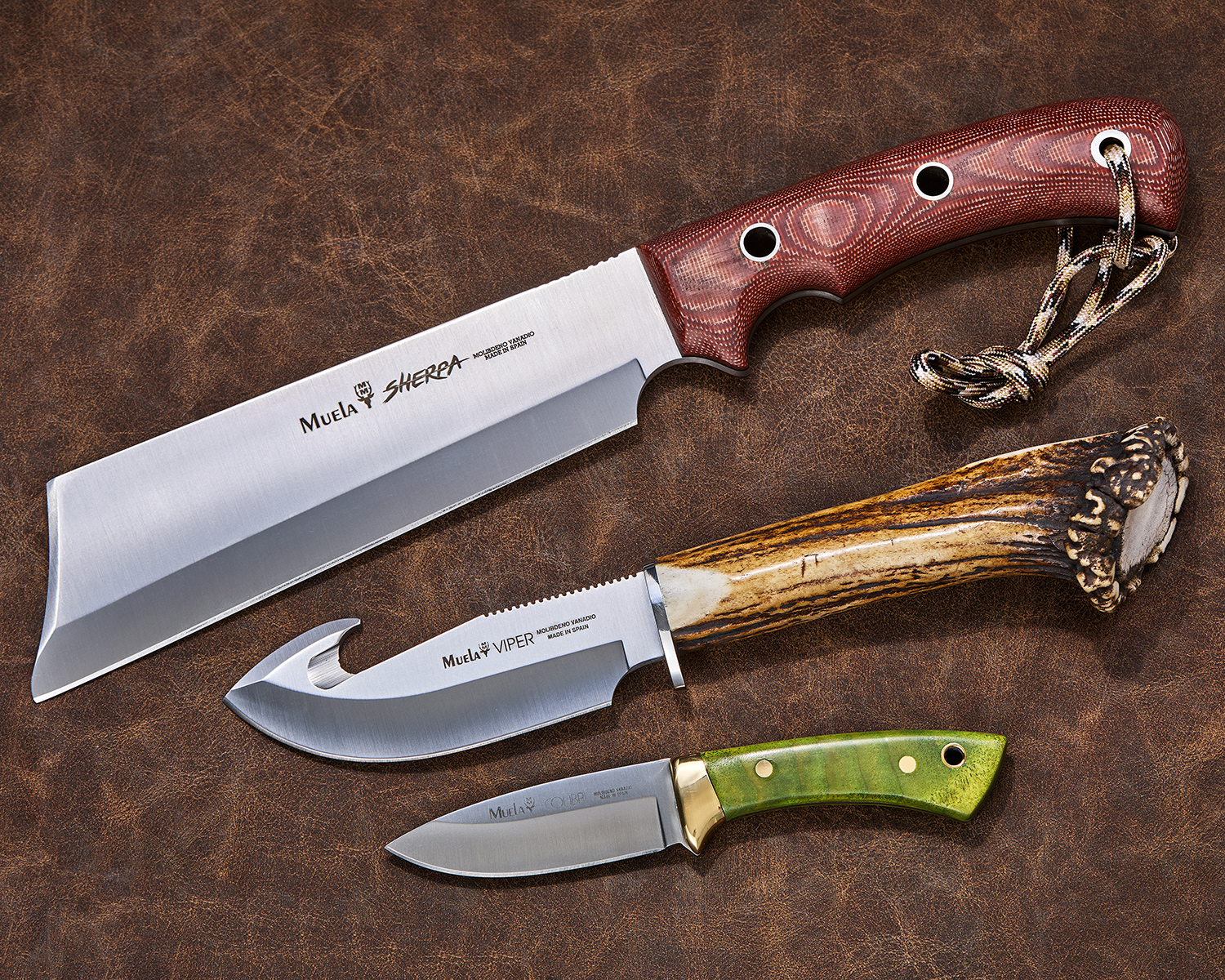 Muela Sherpa-18C Fixed Blade Knife 7.2