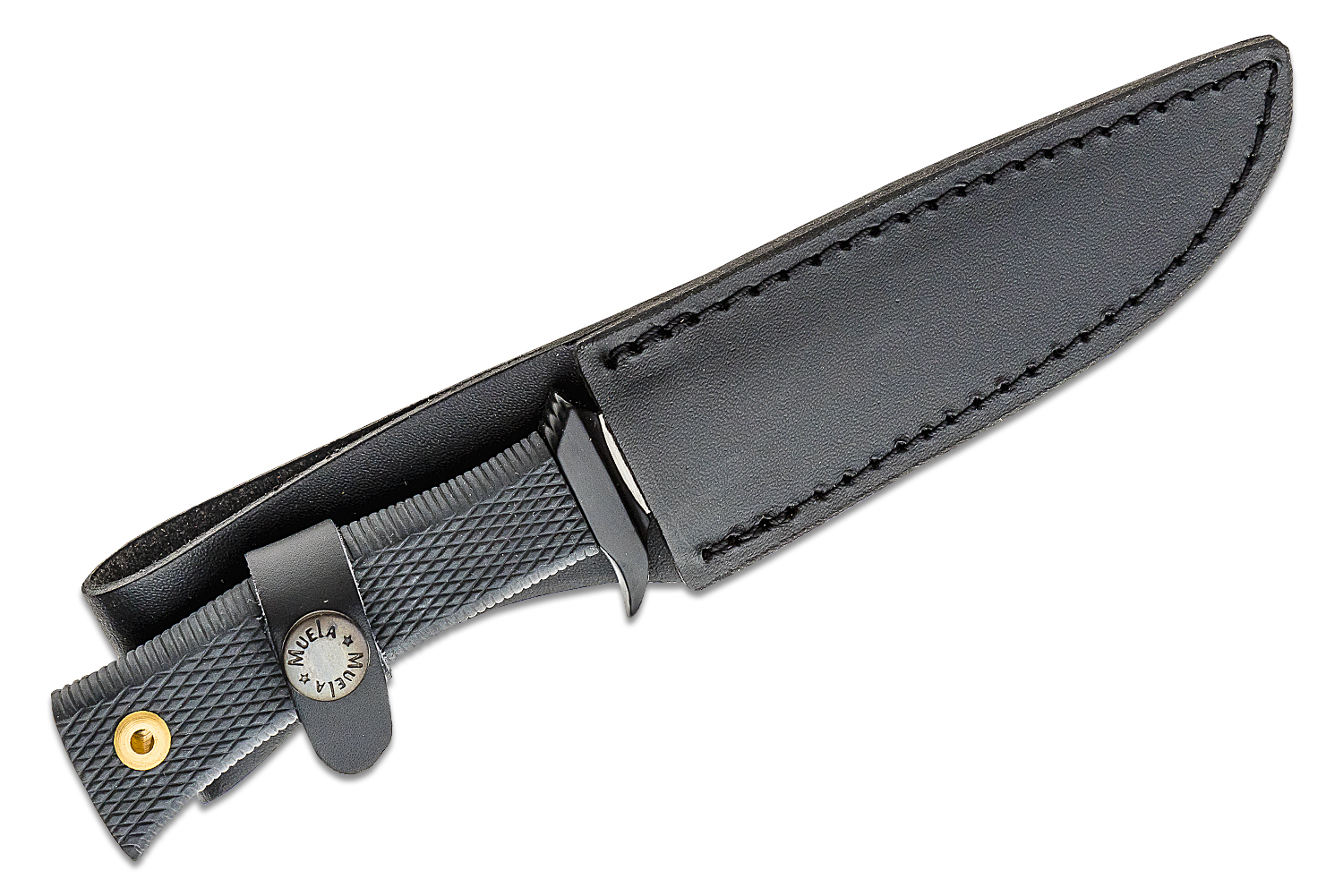 Muela 2512 Small Hunter Fixed Blade Knife, 4.625