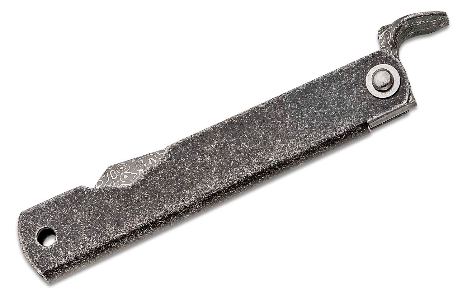 Higonokami Mono Folding Knife Large Iron Handle (Black Handle)