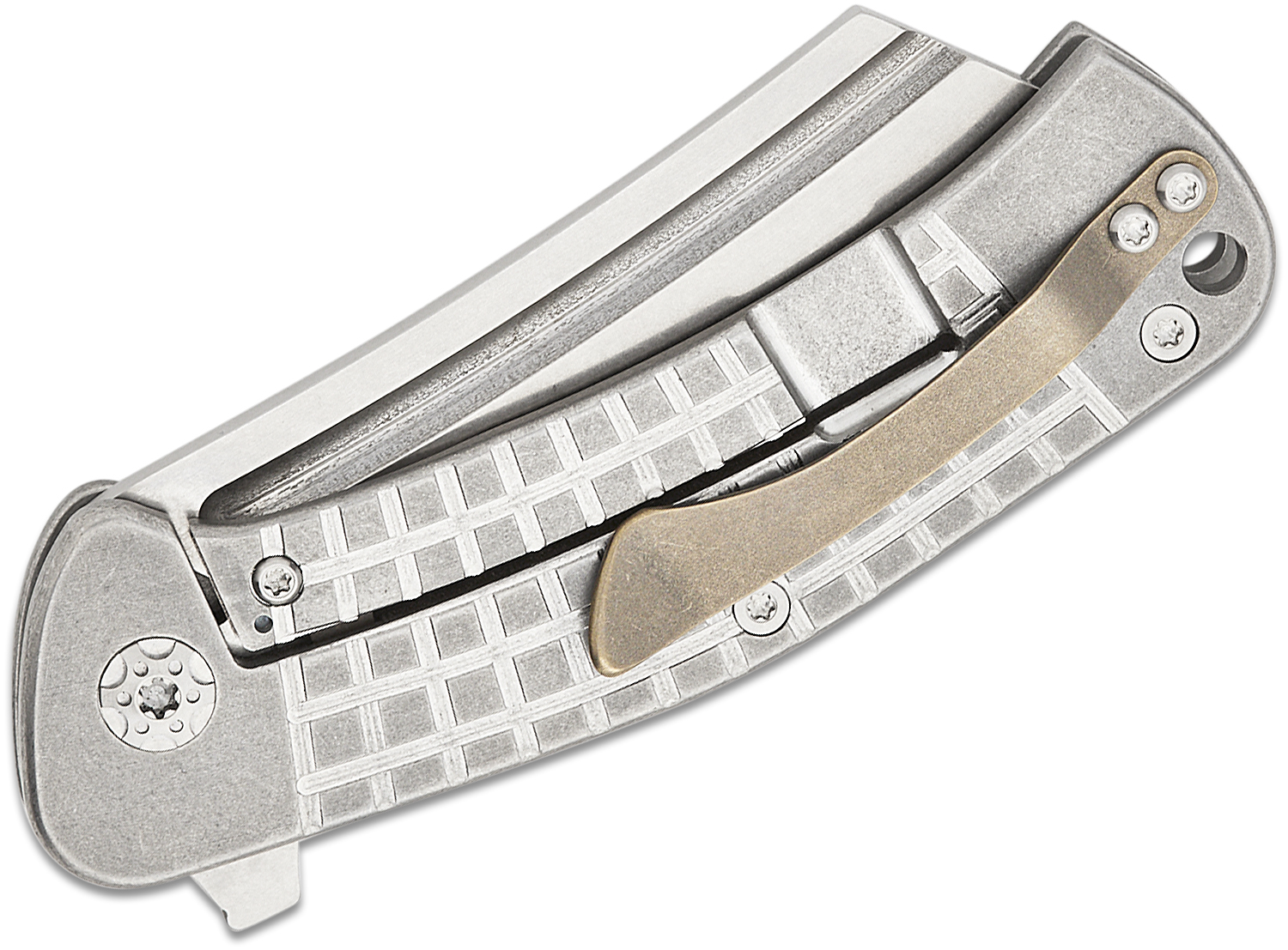 Nicholas Nichols Knives Dreadnought Frame Lock Flipper Knife 3.25
