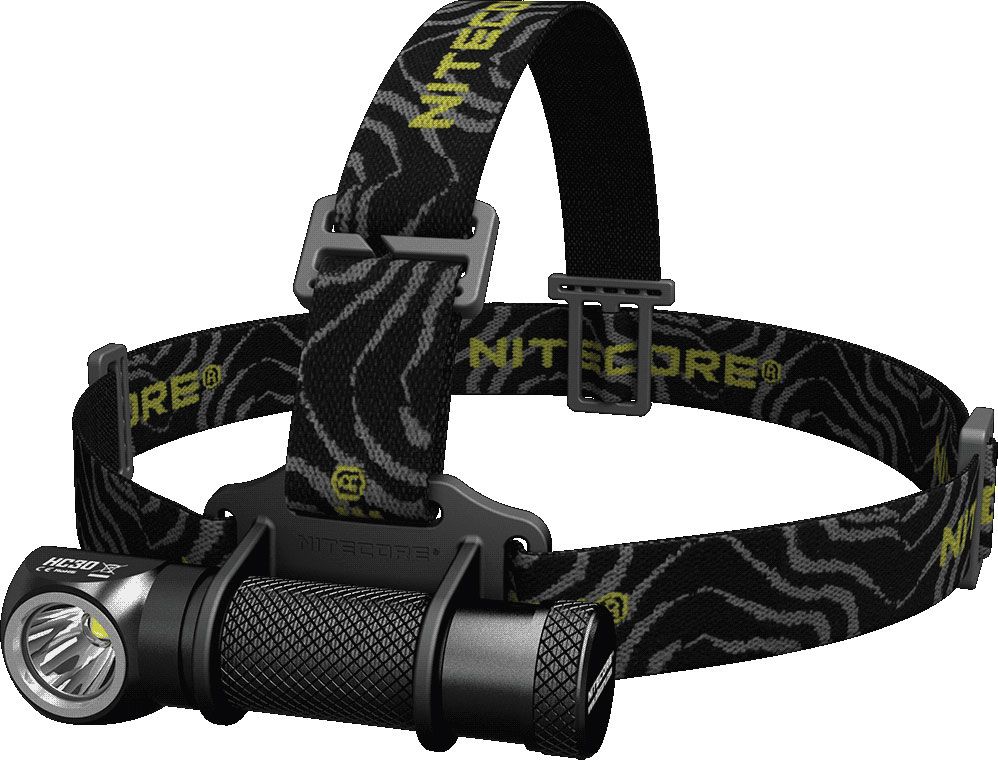 NITECORE HC30 LED Headlamp, Black Nylon Strap, 1000 Max Lumens -  KnifeCenter - Discontinued
