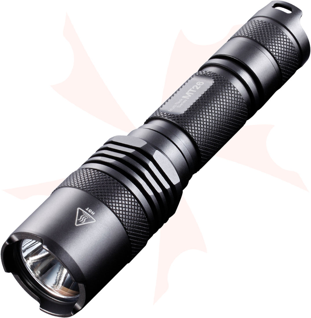 NITECORE Multi-Task MT26 CR123A LED Flashlight, 800 Max Lumens