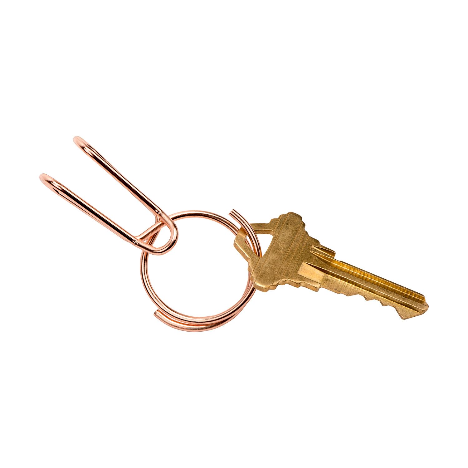 Nite Ize KSQR-40-R6 SqueezeRing Key Clip Copper 